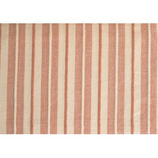 Pink maroon red stripes main cotton curtain designs
